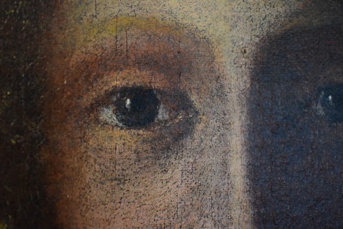 XVIIe siècle - Le Visage du Christ "Salvator Mundi"